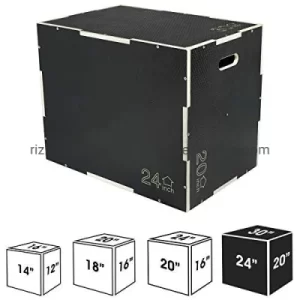 Rekkr Wood Box-Hot Sale Anti-Slip Fitness Exercise Equipment Plyo Plyometric Wooden Jump Box